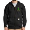 Midweight Hooded Zip Front Sweatshirt Thumbnail